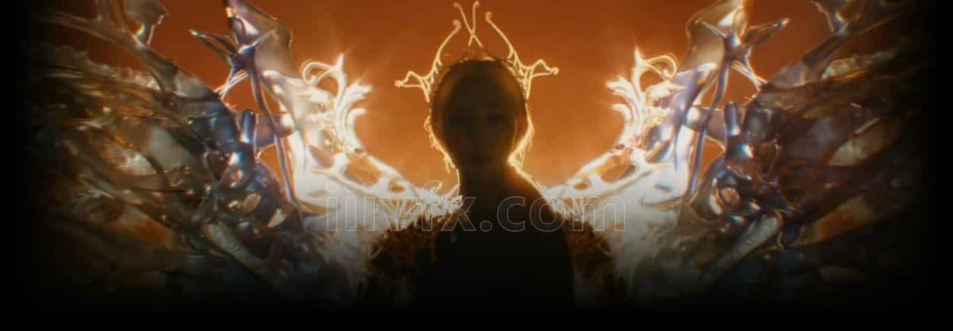 C4D时尚的超现实视觉效果3D艺术作品和VFX合成 3D Kpop风VFX艺术创作流程作者Calllmechi