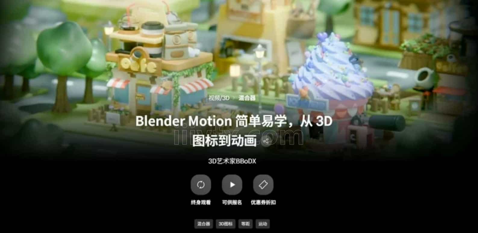 blender动态等距房间