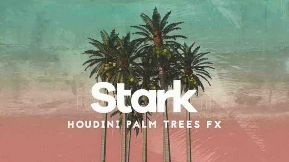 127篇 程序化树木Stark Houdini Palm Trees FX