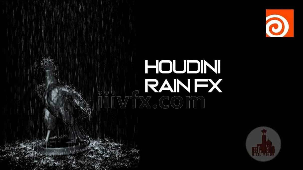 Houdini模拟真实下雨效果【工程】Rain FX #houdini, #vfx, #simulation