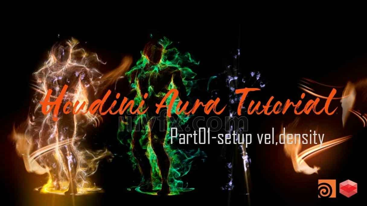 houdini魔法粒子光环效果hip工程-惊奇队长