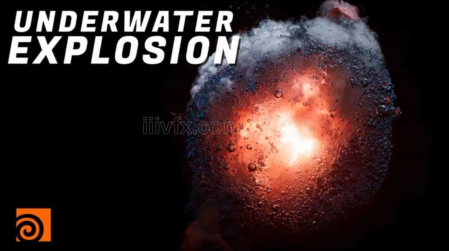 Houdini20.5水下爆炸气泡Underwater Explosion
