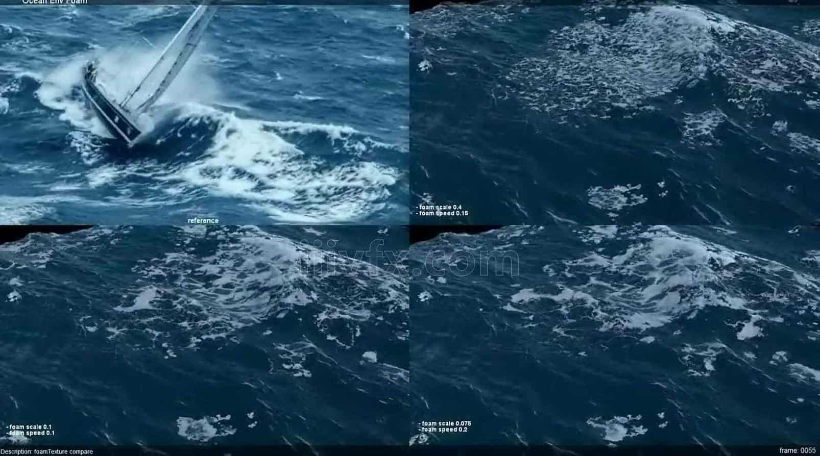 Houdini18.5海洋泡沫水花制作插件HDA文件