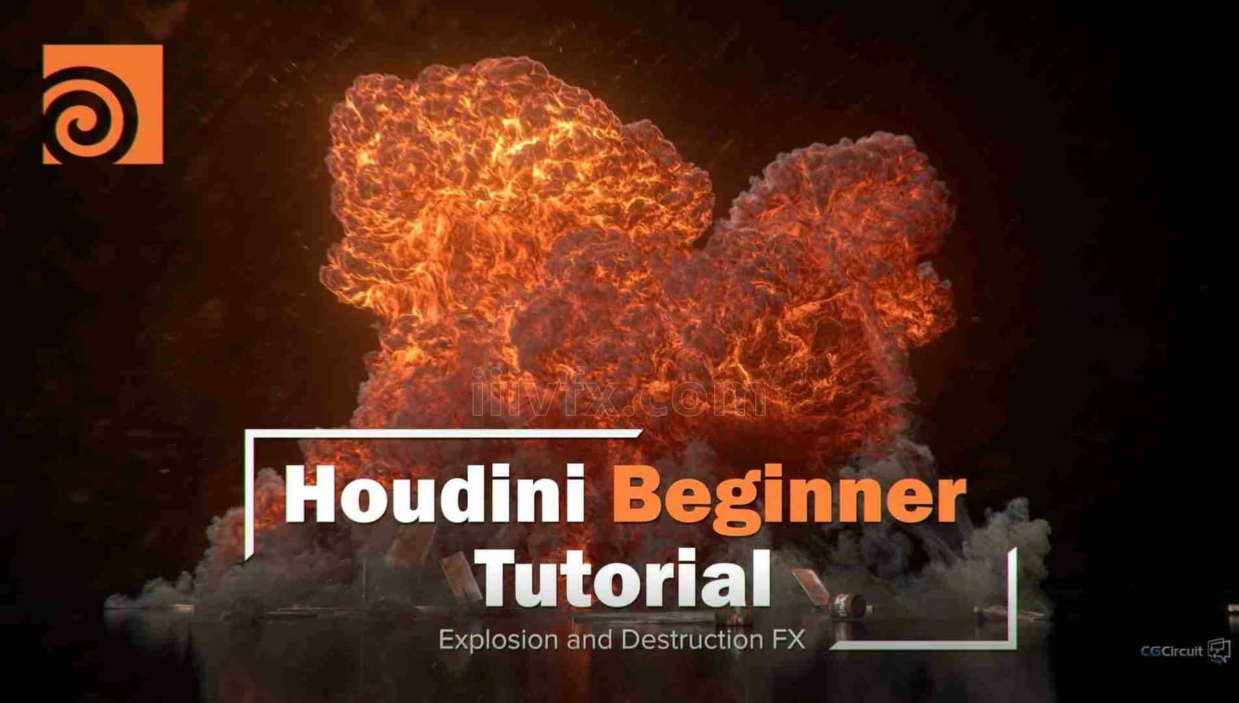 [重新保存]【爆炸】Houdini20木屋大爆炸Explosion基础核心教程 特效向专业国产翻译