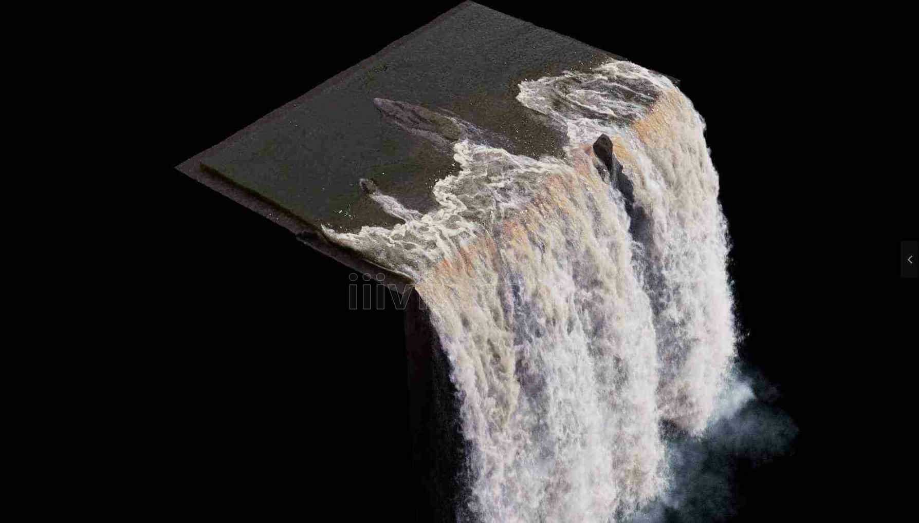 高级瀑布2.0项目工程Waterfall 2.0 Houdini