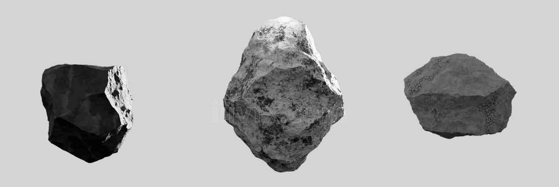 高细节Houdini程序化的岩石生成器Detailed Rocks- A Procedural Rock Generator